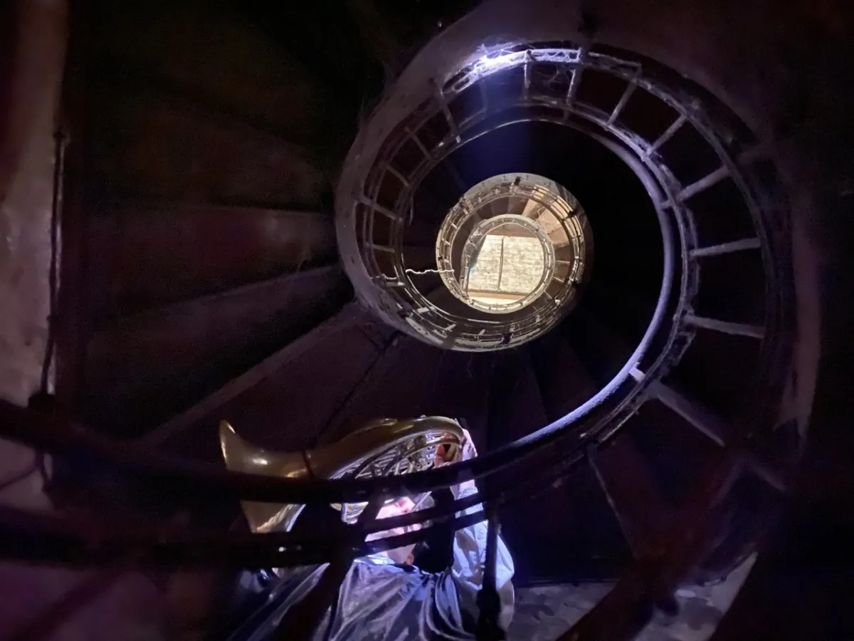 Wendeltreppe zum Underground-Floor